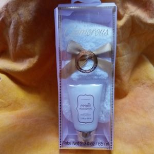 Simple Pleasures Plush Socks & Foot Lotion